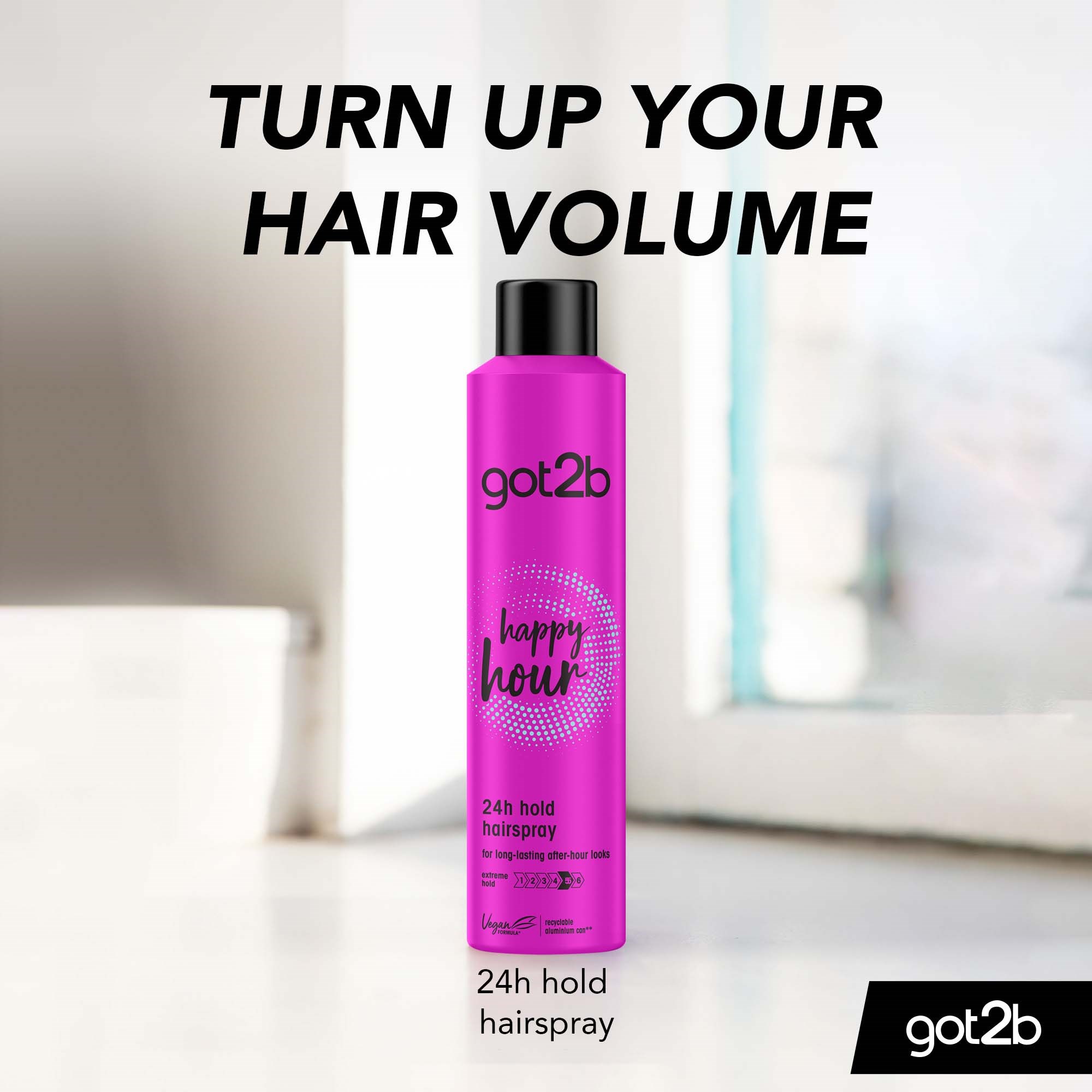 Schwarzkopf Got2b Happy Hour Hairspray - Lakier do włosów 300 ml (obrázok 8)