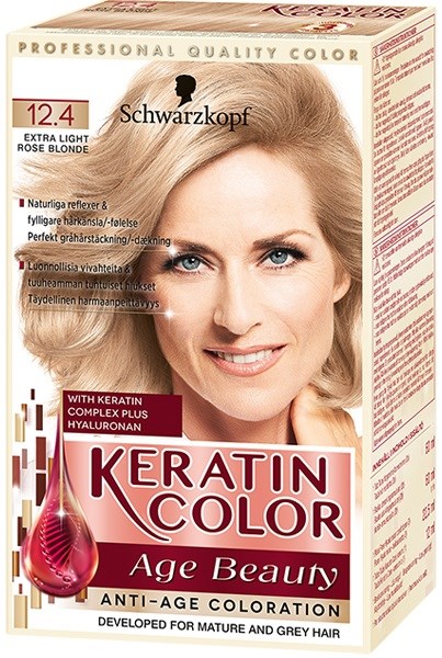 Schwarzkopf Keratin Age Beauty 12.4 Extra Light Rose Blonde