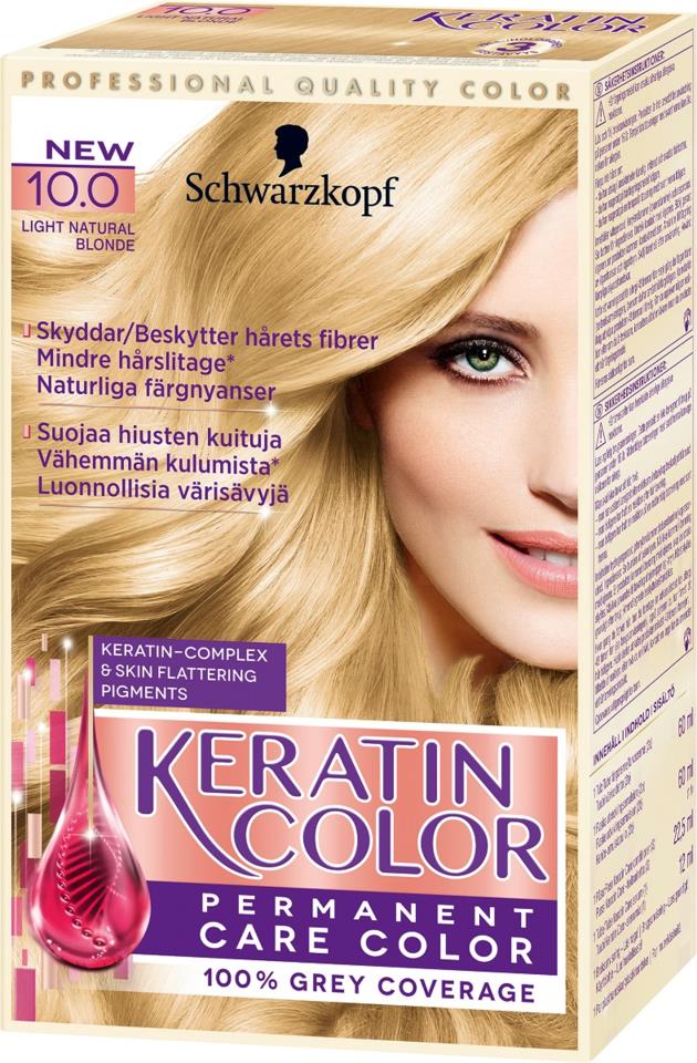 Schwarzkopf KeratinColor 10.0 Natural Blonde
