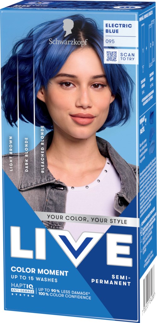 Schwarzkopf Schwarzkopf LIVE Color Moment 95 Electric Blue
