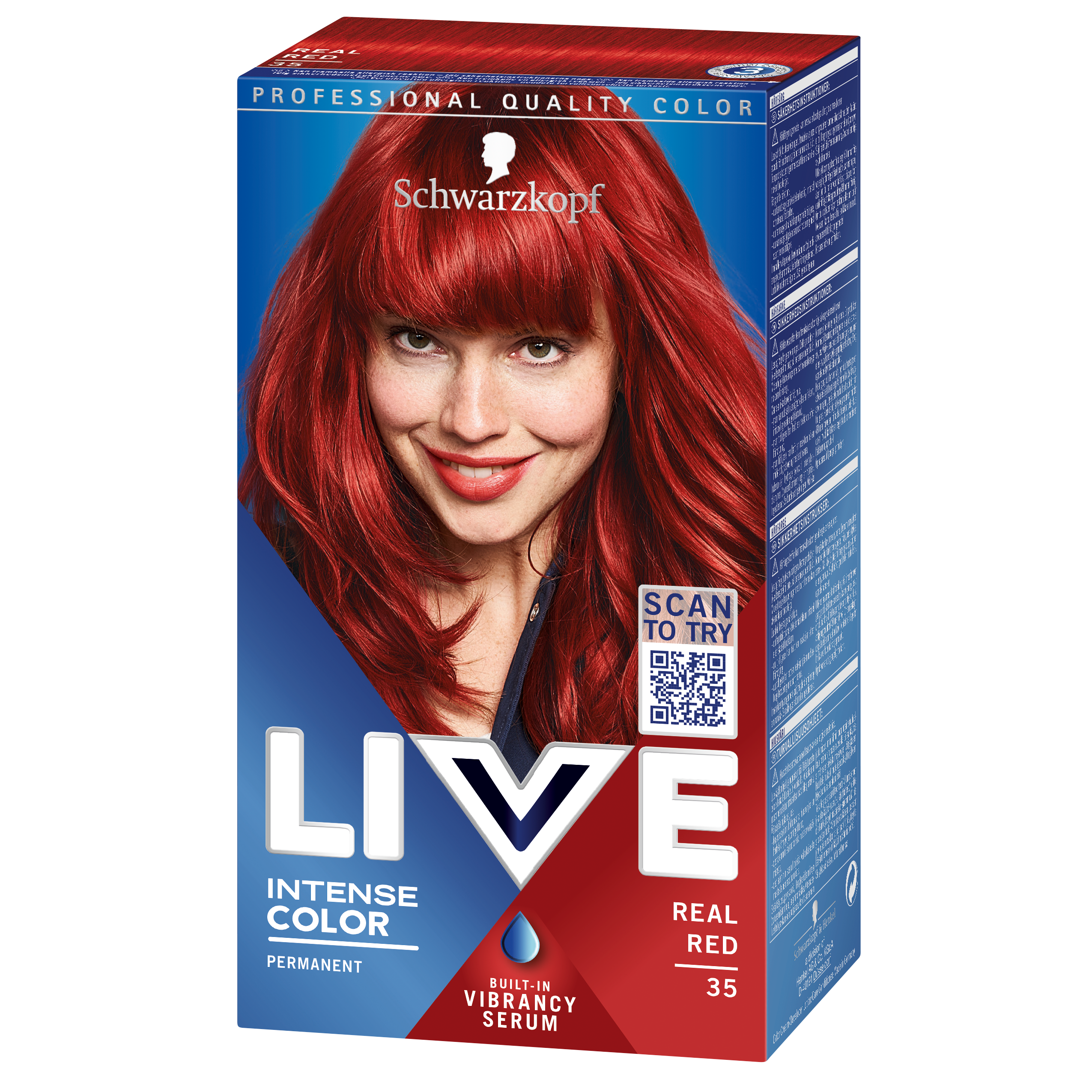 Schwarzkopf Live Intense Color 35 Real Red