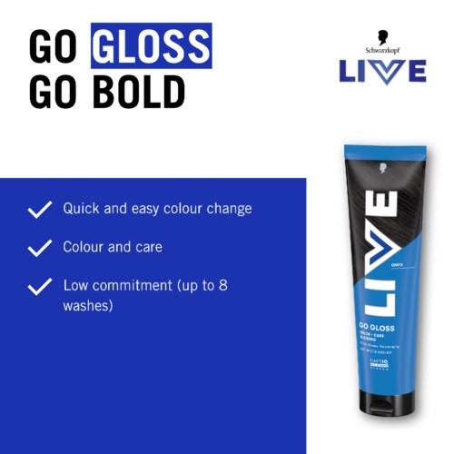 Schwarzkopf LIVE Go Gloss Onyx