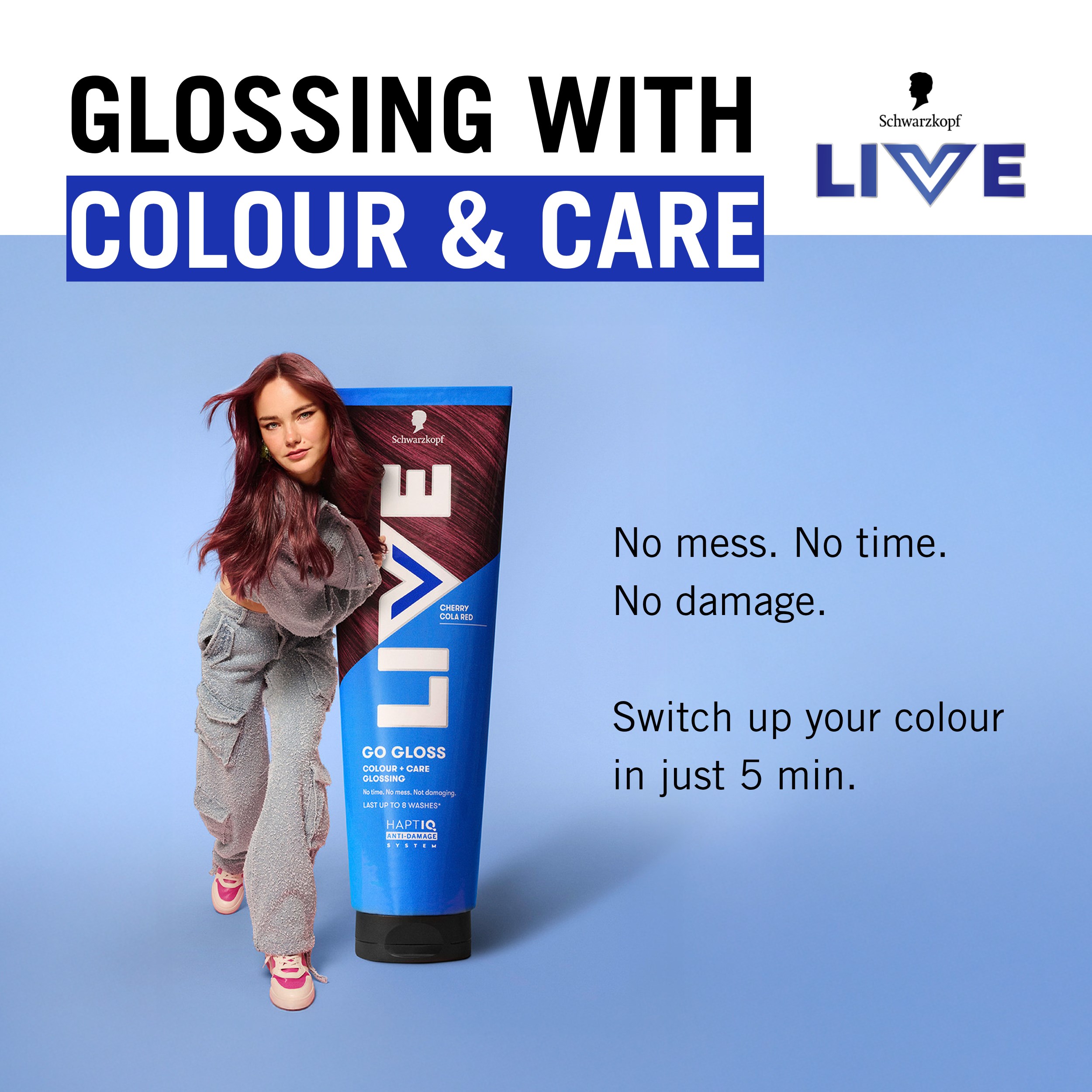 Schwarzkopf LIVE Go Gloss Onyx (zdjęcie 3)