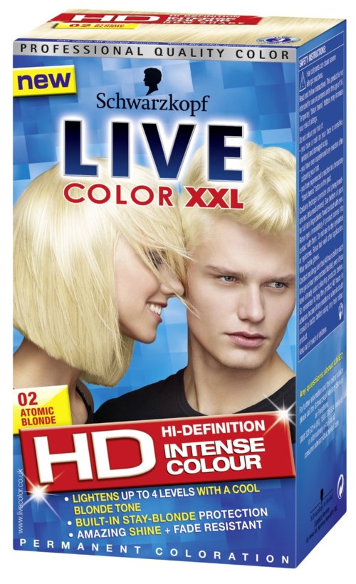 Schwarzkopf LIVE Live HD 02 Atomic Blonde HD Atomic Blonde