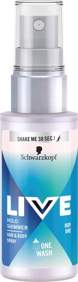 Schwarzkopf Live Holoshimmer Deep Dive Spray 50 ml