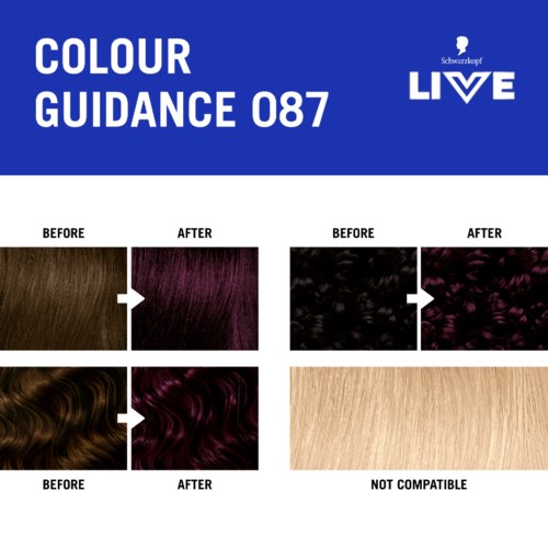 Schwarzkopf LIVE Intense Color 87 Mystic Violet