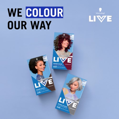 Schwarzkopf LIVE Intense Color L75 Deep Red