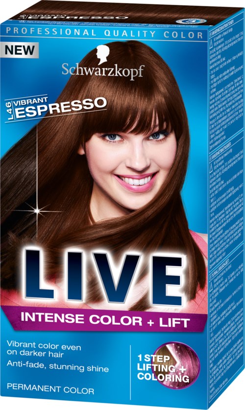 Schwarzkopf LIVE LIVE Ultra Brights or Pastel L46 Vibrant Espresso