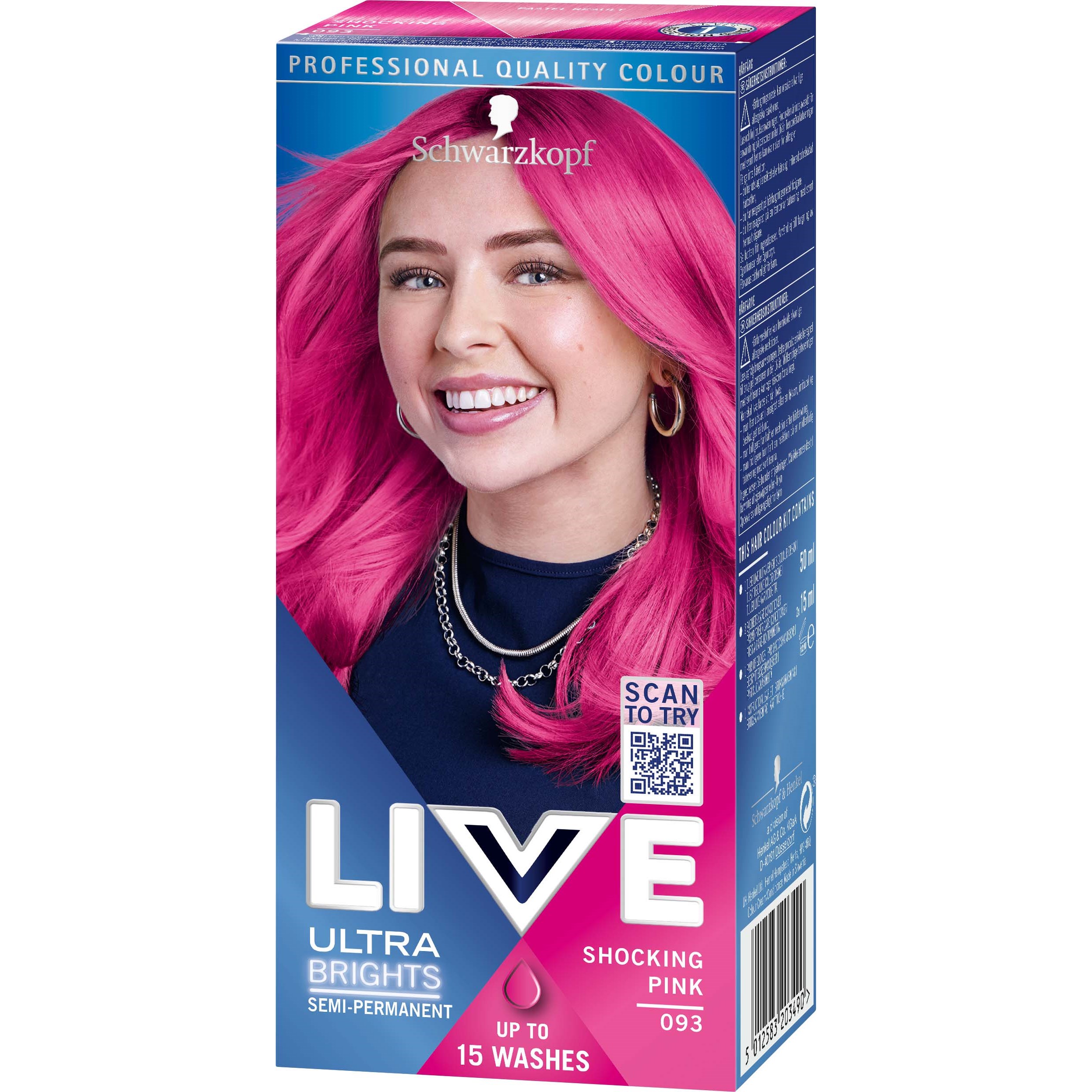 Schwarzkopf Live Color Moment 93 Shocking Pink - 1 pcs