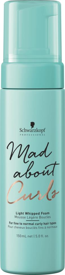 Schwarzkopf Professional Mad About Curls Light Whipped Foam 150 ml