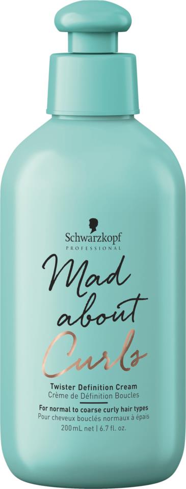Schwarzkopf Professional Mad About Curls Twister Definition Cream 200 ml