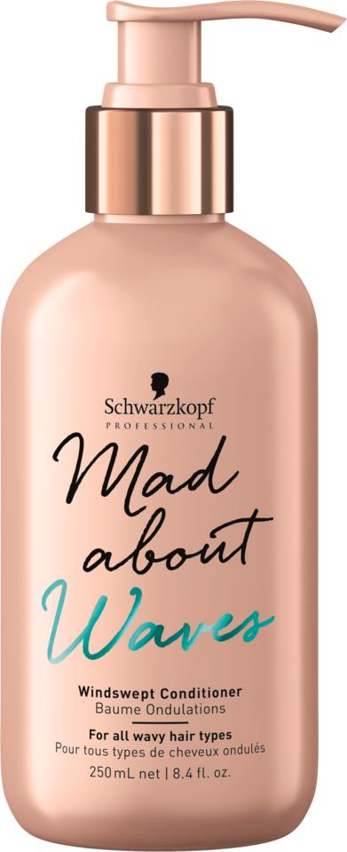 Schwarzkopf Professional Mad About Waves Windswept Conditioner 250 ml
