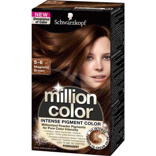 Schwarzkopf Million C 5-6 Magnetic Brown