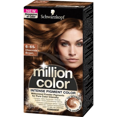 Schwarzkopf Million C 6-65 Chocolate Brown