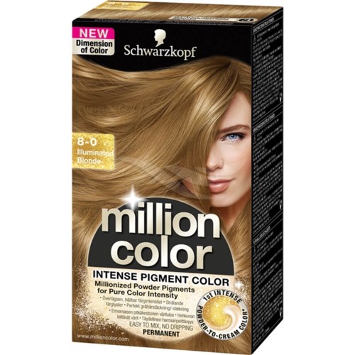 Schwarzkopf Million C. 8-0 Illumi. Blond C Illumi Blond