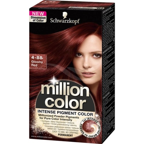 Schwarzkopf Million Color 4-88 Gloomy Red