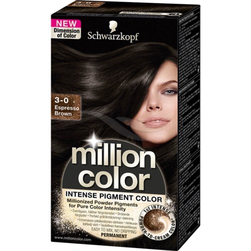 Schwarzkopf MillionC 3-0 Espresso Brown