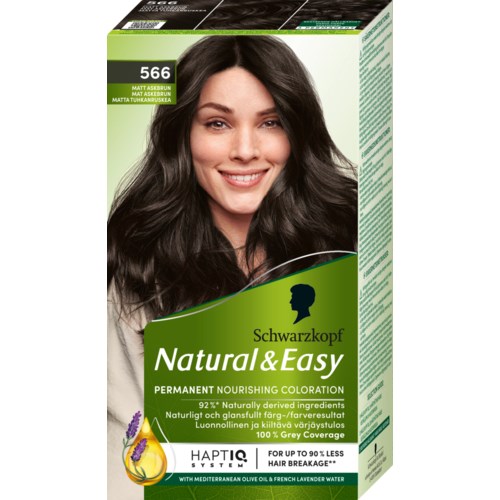 Schwarzkopf Natural & Easy 566 Matte Ash Brown