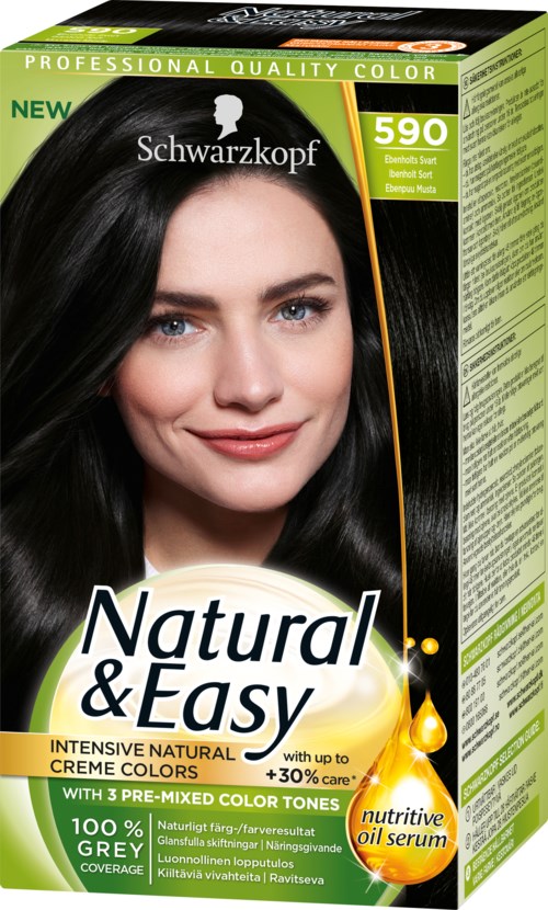 Schwarzkopf Natural & Easy Natural & Easy 590 Schwarz