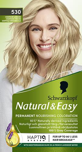 Schwarzkopf Natural&Easy 530 Shampanjan vaalea