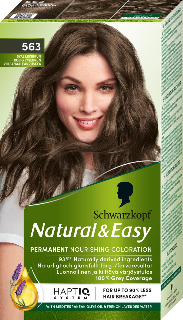 Schwarzkopf Natural & Easy Hair Color 563 Sval