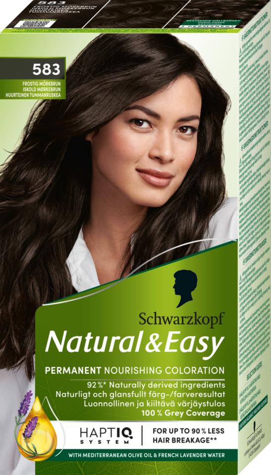 Schwarzkopf Natural&Easy 583 Tummanruskea