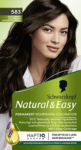 Schwarzkopf Natural&Easy 583 Frostig Mörkbrun