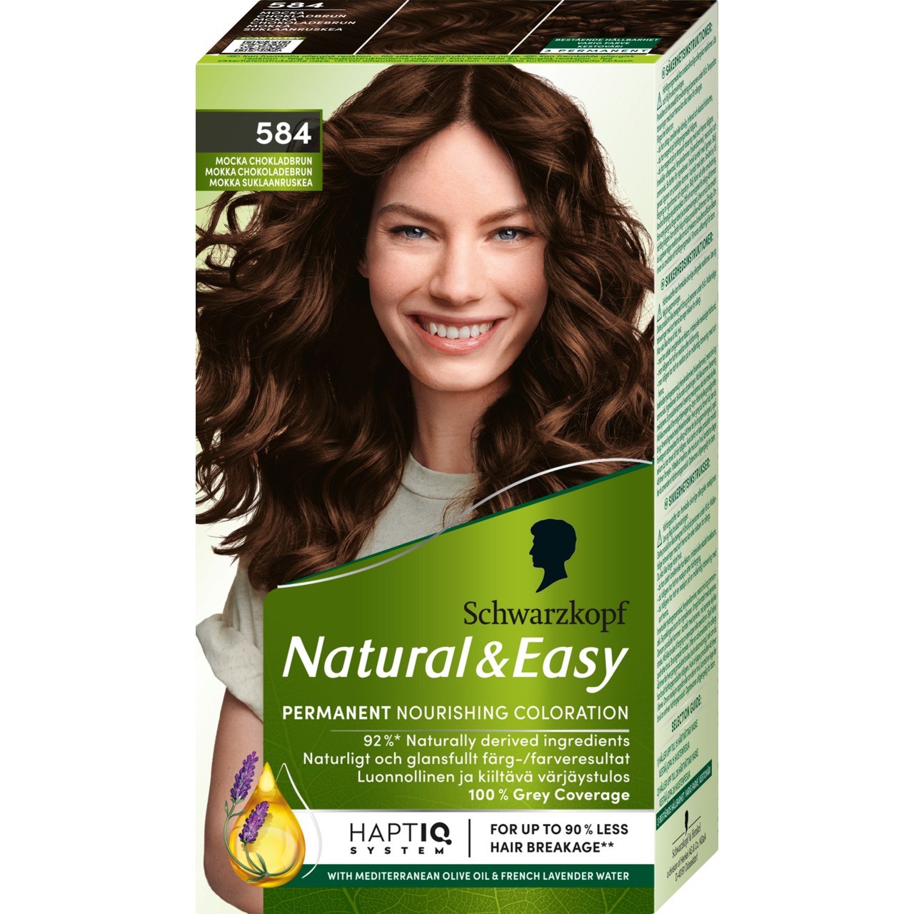 Фото - Фарба для волосся Schwarzkopf Natural & Easy Hair Color 584 Mocka Chokladbrun 