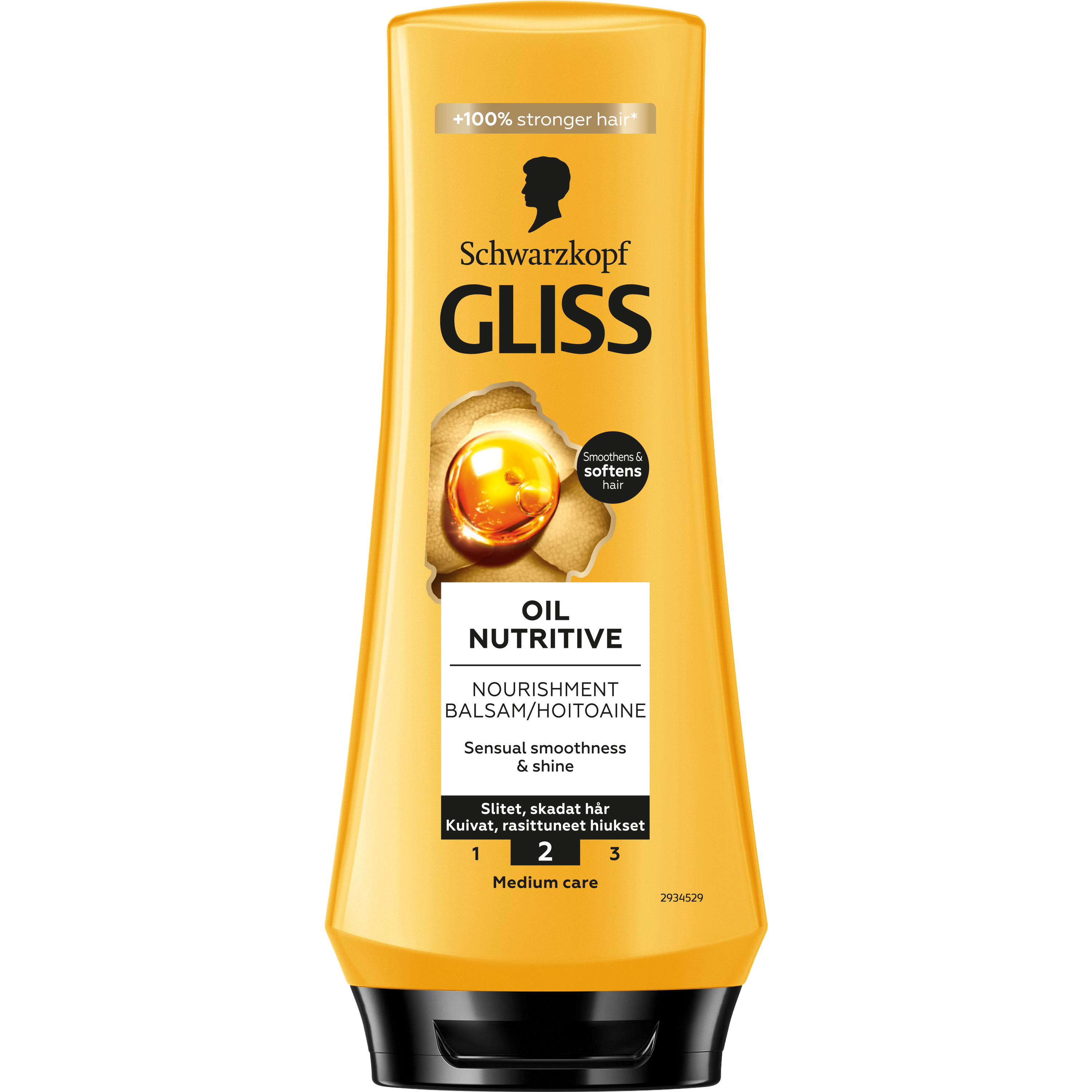 Schwarzkopf Gliss Nourishment Conditioner Oil Nutritive 200 ml billede