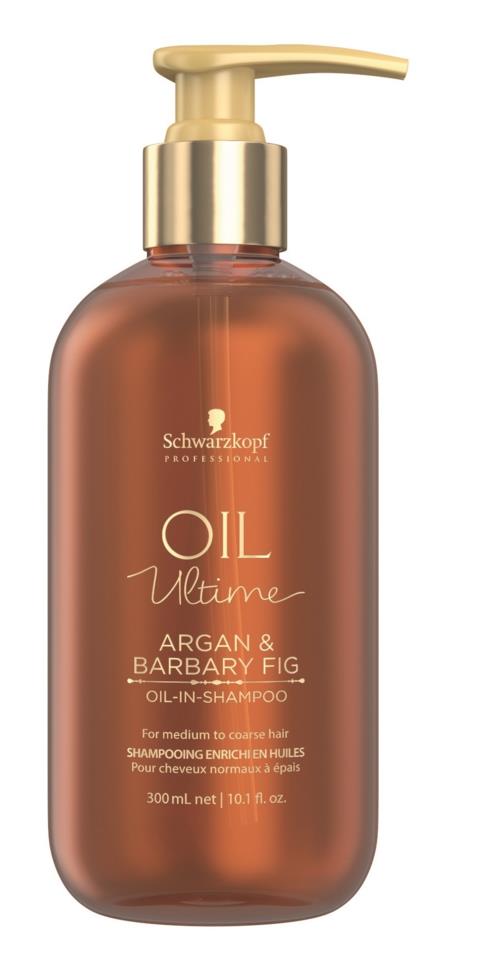 Schwarzkopf Professional Oil Ultime Argan & Barbary Fig Oil-in-shampoo 300 ml