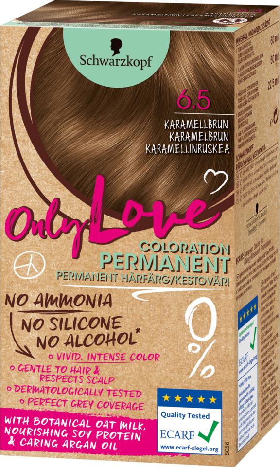 Schwarzkopf Only Love 6.5 Caramel Brown