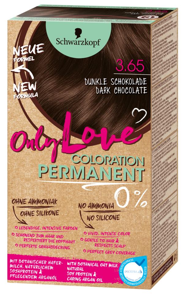 Schwarzkopf Only Love Dark Chocolate 3.65 143ml