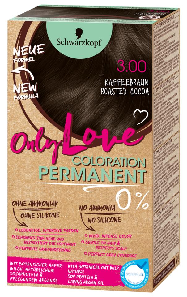 Schwarzkopf Only Love Roasted Cocoa 3.0 143ml