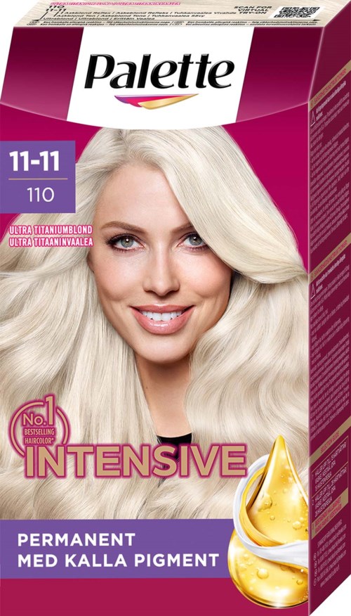 Palette Intensive Creme Coloration 11-11 Ultra Titanium Blonde