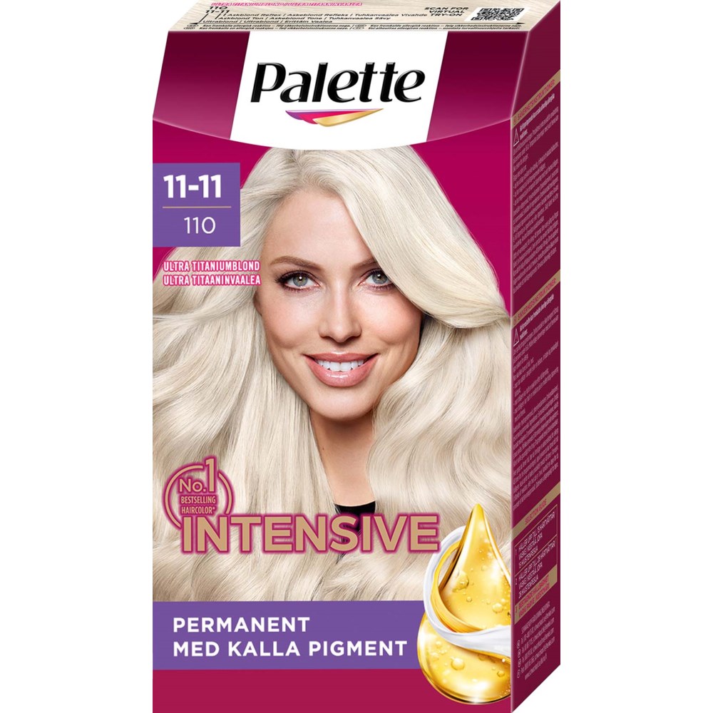 Palette Palette Intensive Creme Coloration  11-11 Ultra Titanium Blonde