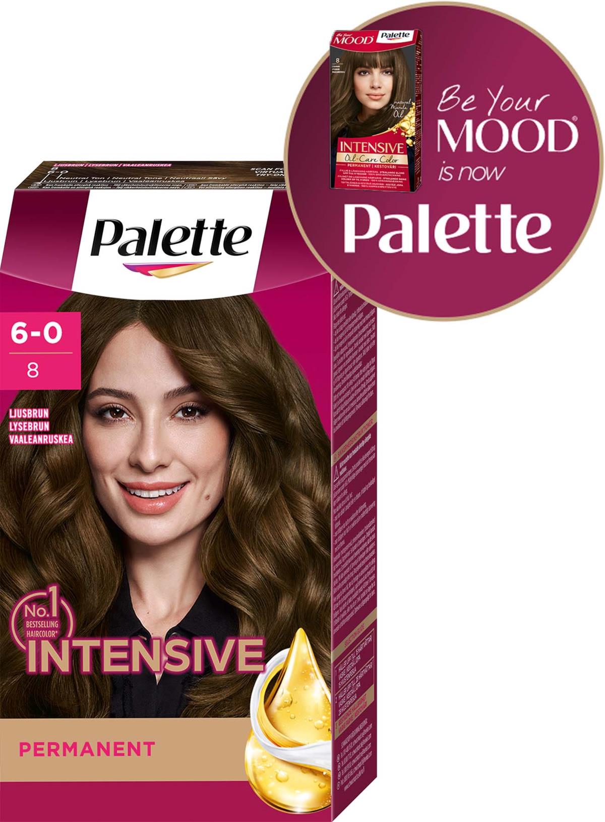 Schwarzkopf Palette Intensive Creme Coloration 6-0
