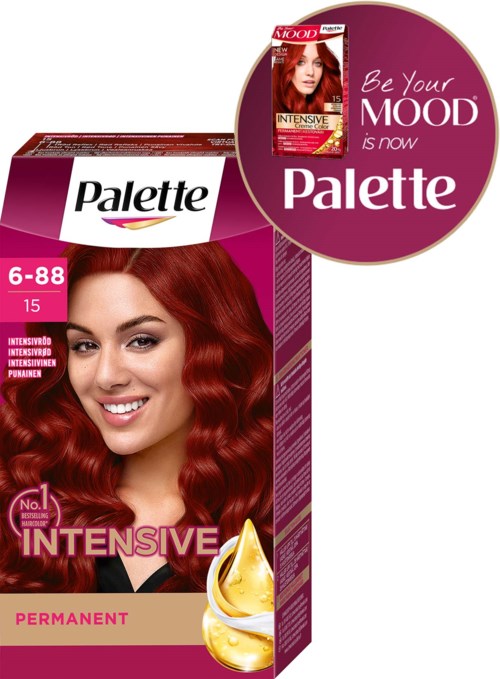 Palette Intensive Creme Coloration 6-88 Ruby Red