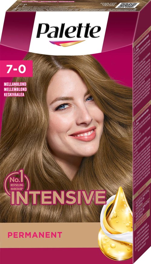 Palette Intensive Creme Coloration 7-0 Midway Blonde