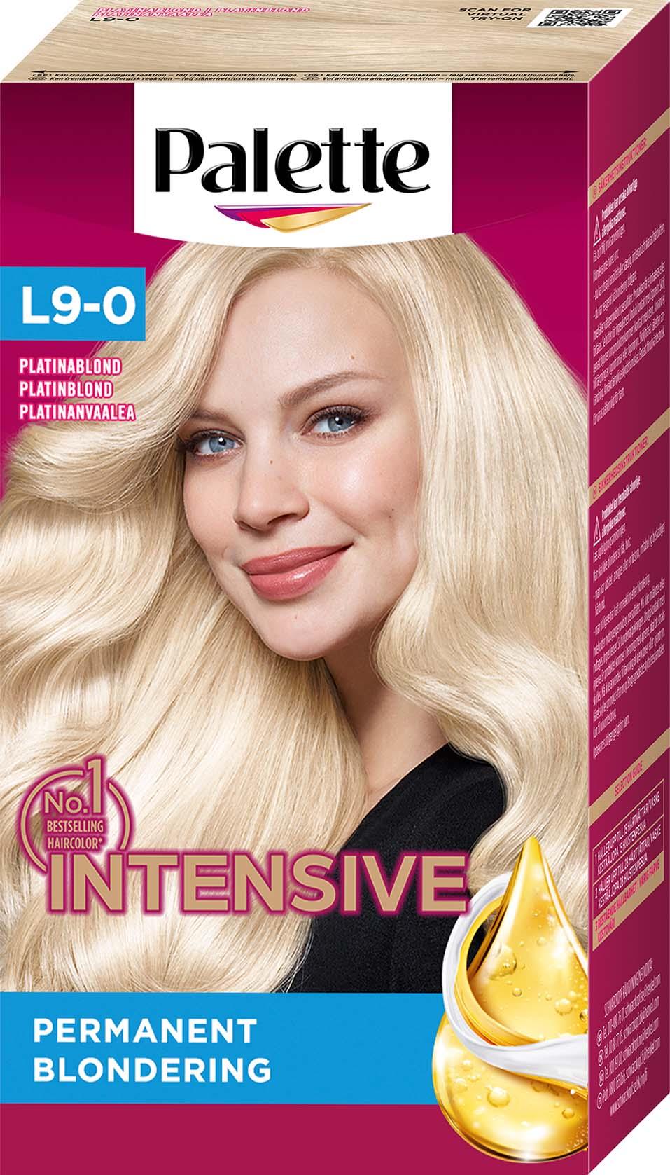 Schwarzkopf Palette Intensive Creme Coloration L9-0 Platinum Blonde