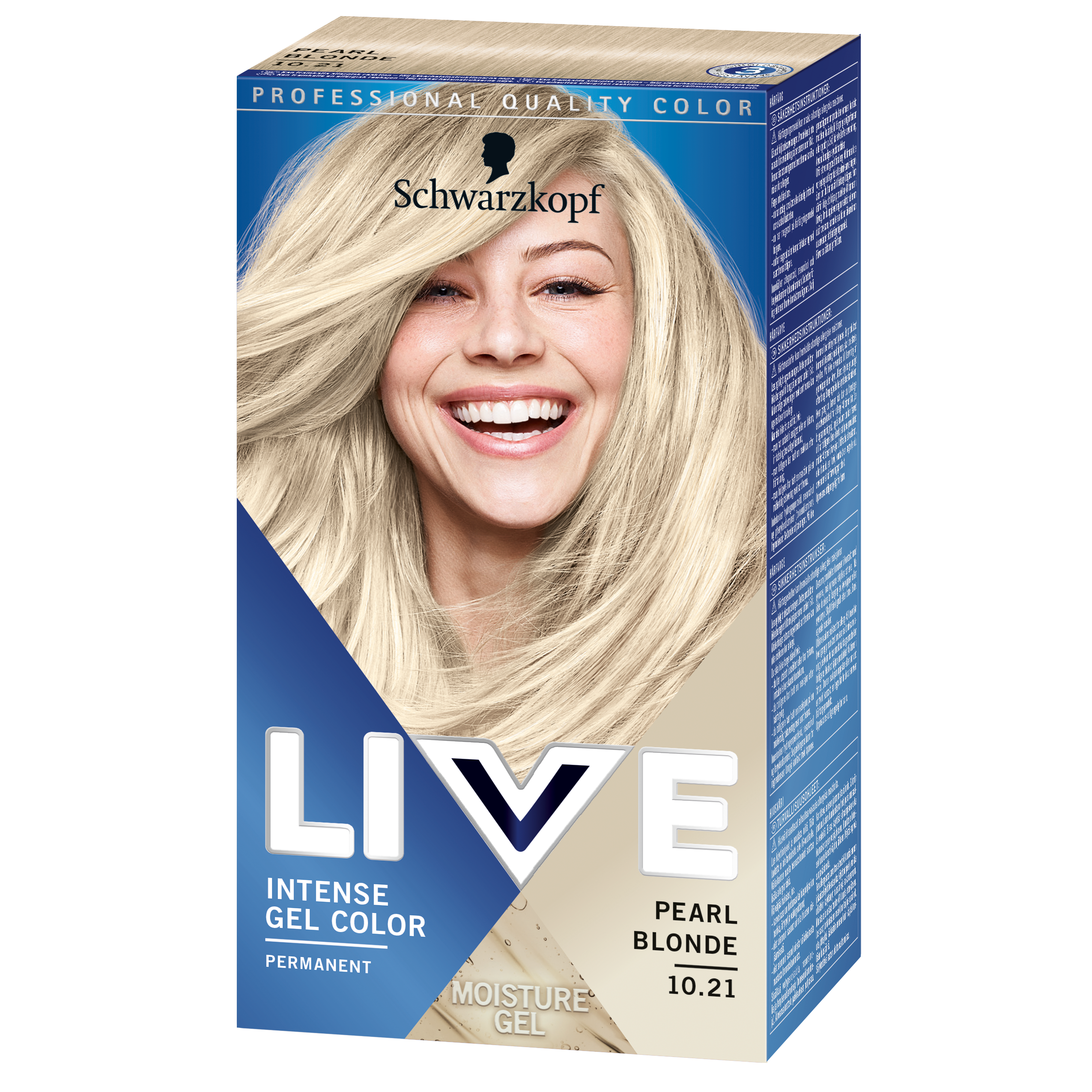 Schwarzkopf LIVE Intense Gel Color  10.21 Pearl Blonde