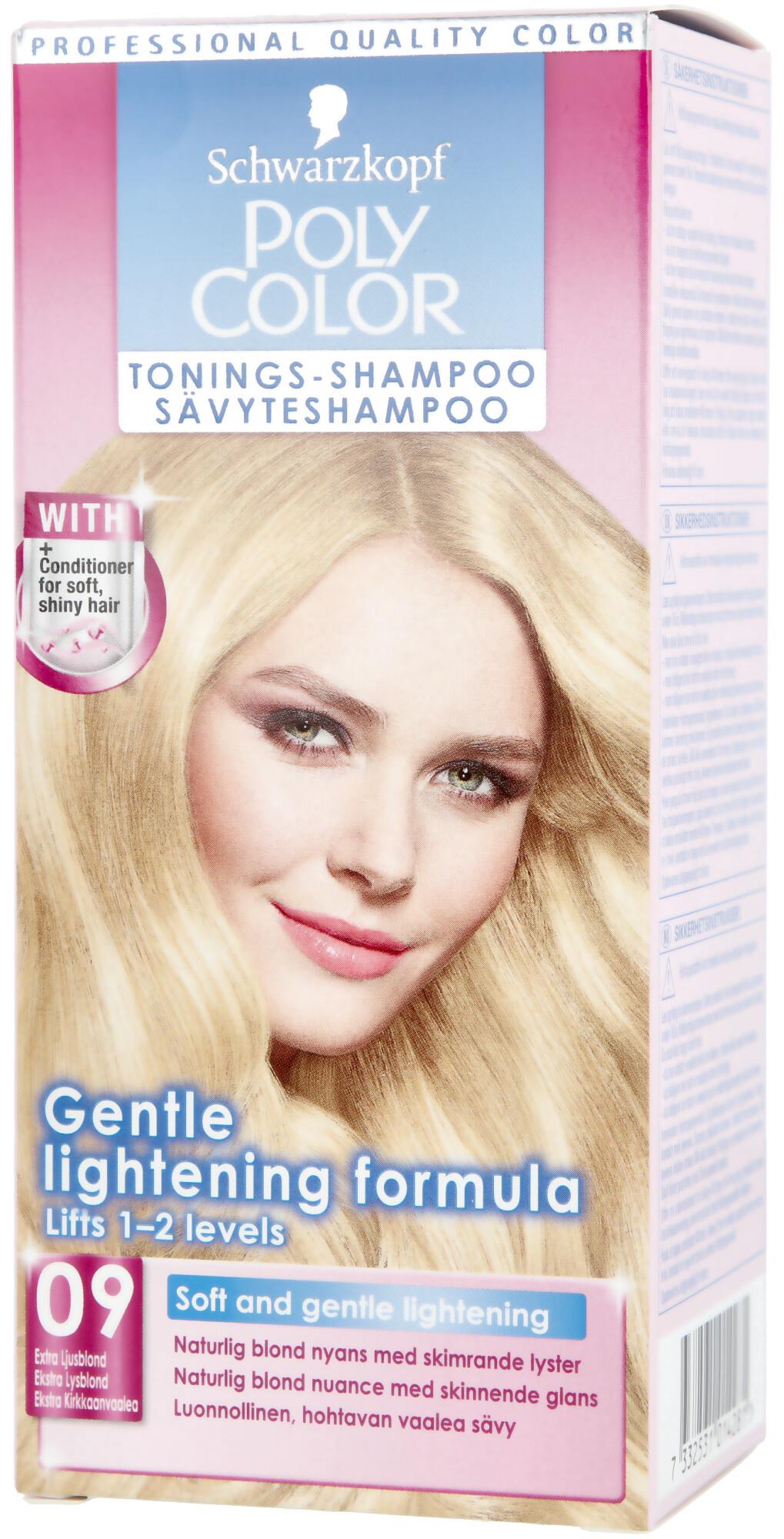 Poly Normal Shampoo Schwarzkopf Poly Color Toning Shampoo 09 Extra Ljusblond | lyko.com