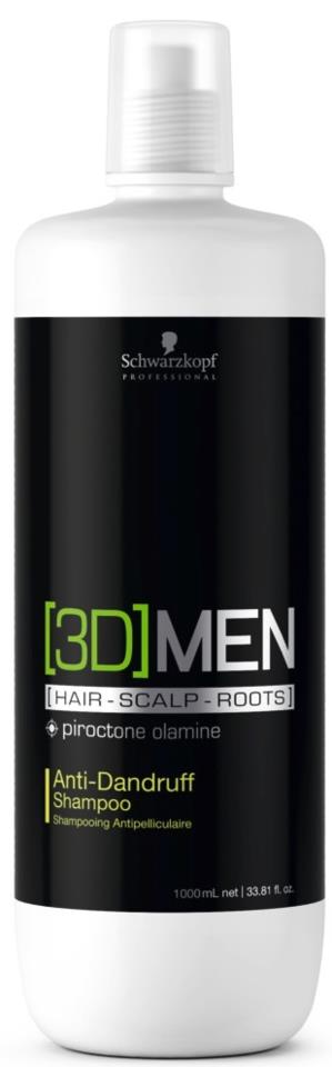 Schwarzkopf Professional 3Dmen Anti-Dandruff Shampoo 1000 ml