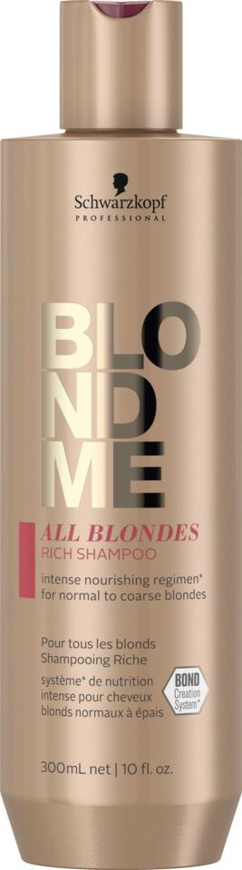 Schwarzkopf Professional All Blondes Rich Shampoo 300 ml