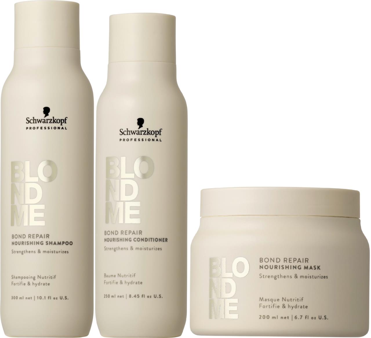 Schwarzkopf Professional BLONDME Nourishing Bundle Shampoo 300 Ml schwarzkopf-professional-blondme-nourishing-bundle-shampoo-300-ml