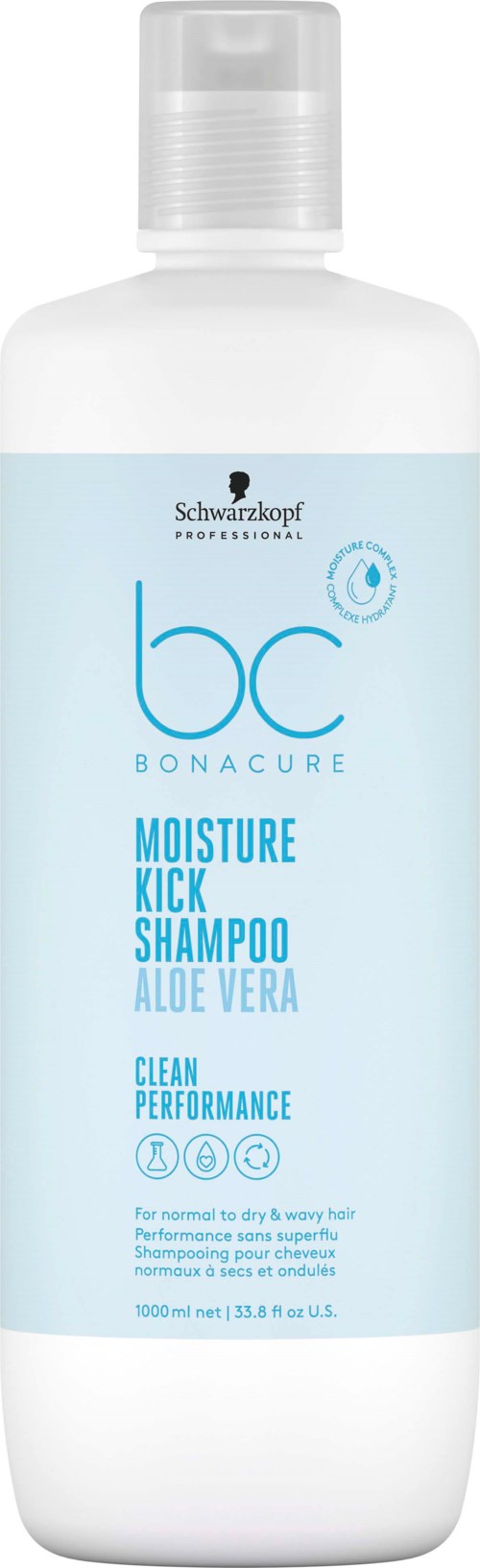 Schwarzkopf Professional BC Bonacure Moisture Kick Shampoo 1000 ml