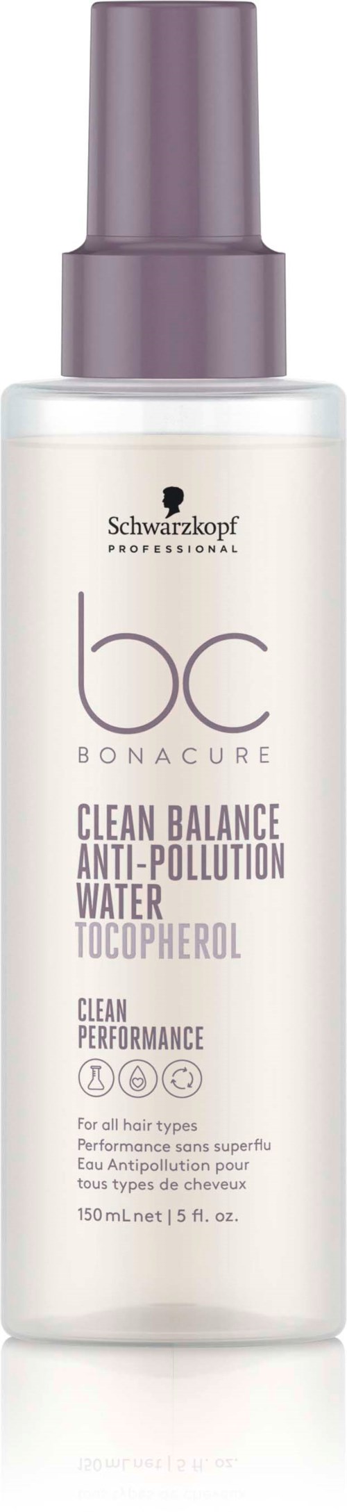 Schwarzkopf Professional BC Bonacure Clean Balance Anti-Pollution Water Tocopherol 150 ml