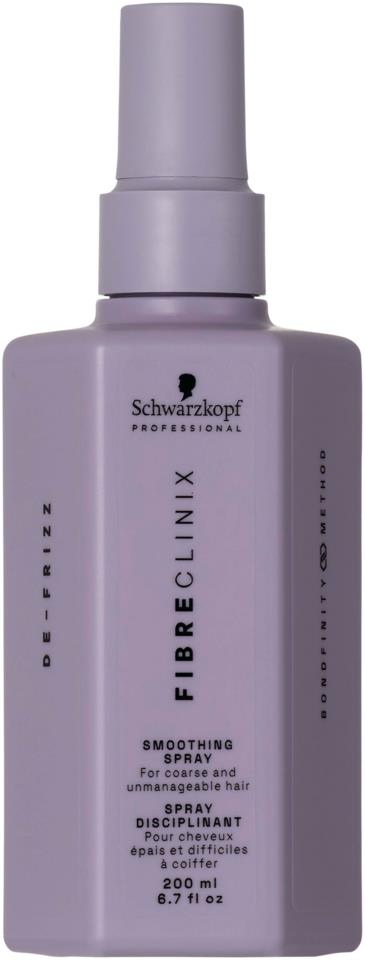 Schwarzkopf Professional Fibre Clinix De-Frizz Smoothing Spray 200 ml ...