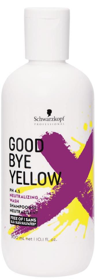 Schwarzkopf Professional Goodbye Yellow Neutrailizing Wash 300ml