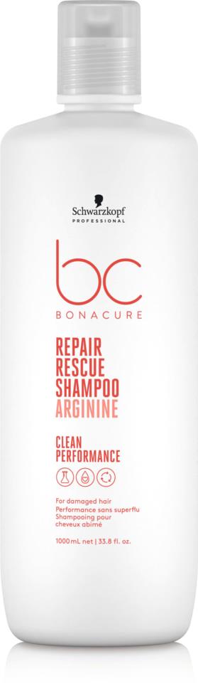 Schwarzkopf Professional Repair Rescue Shampoo Arginine 1000 ml