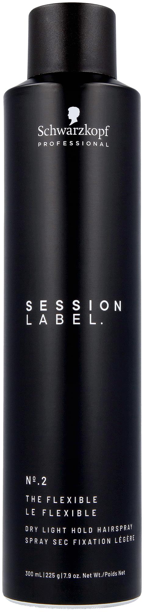 Schwarzkopf Professional Session Label THE FLEXIBLE Dry Light Hold Hairspray 300 ml
